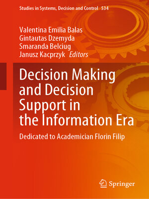 cover image of Decision Making and Decision Support in the Information Era
